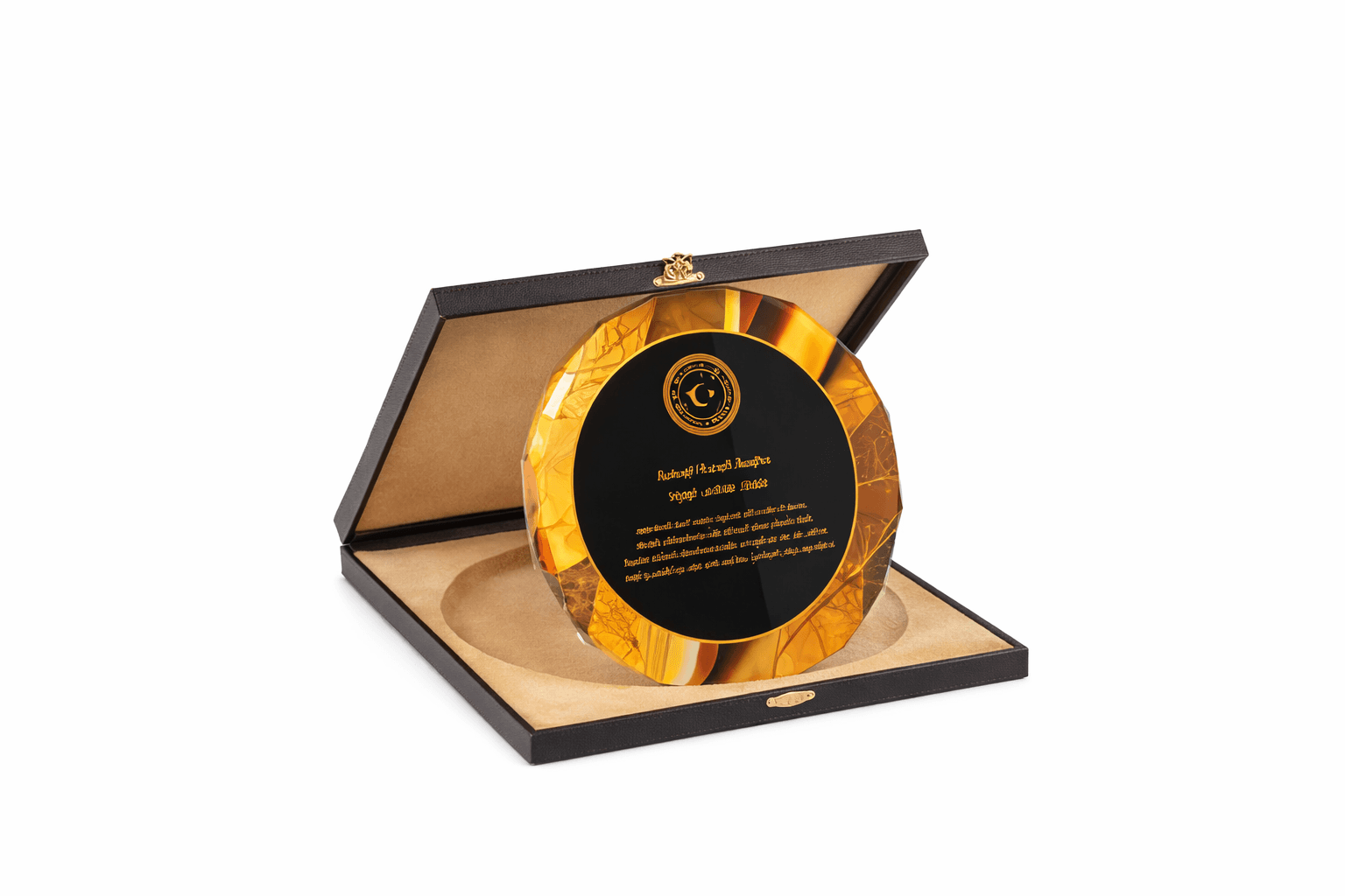 EKT-420 — Кутия + кристален плакет