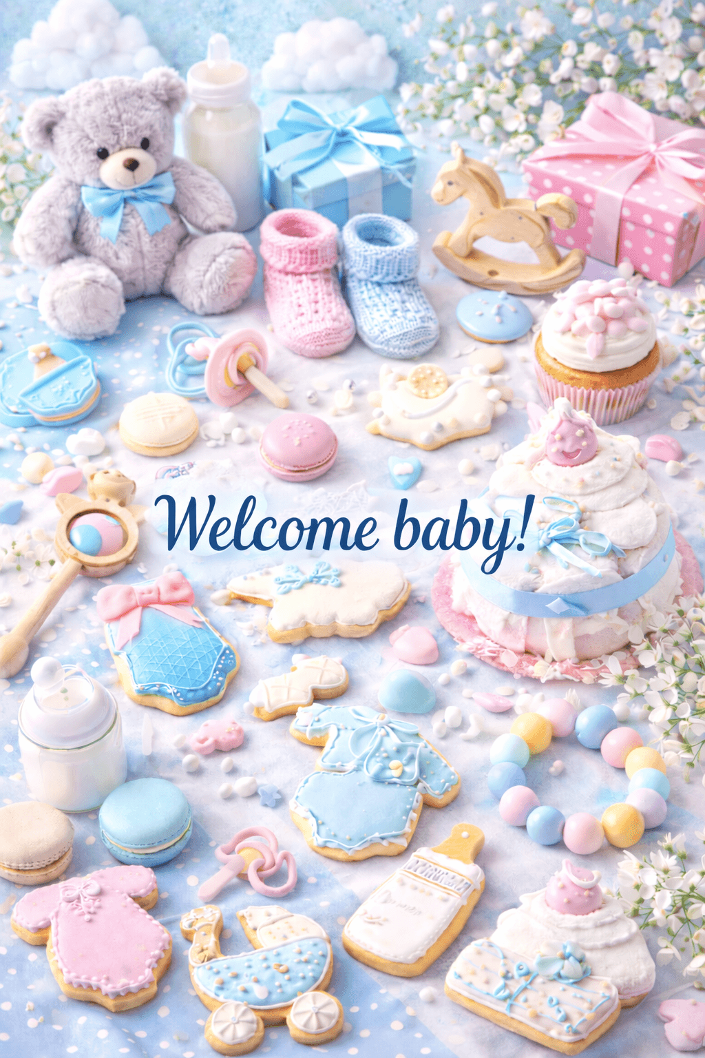 Погача за бебе/Welcome baby/Бебешко парти