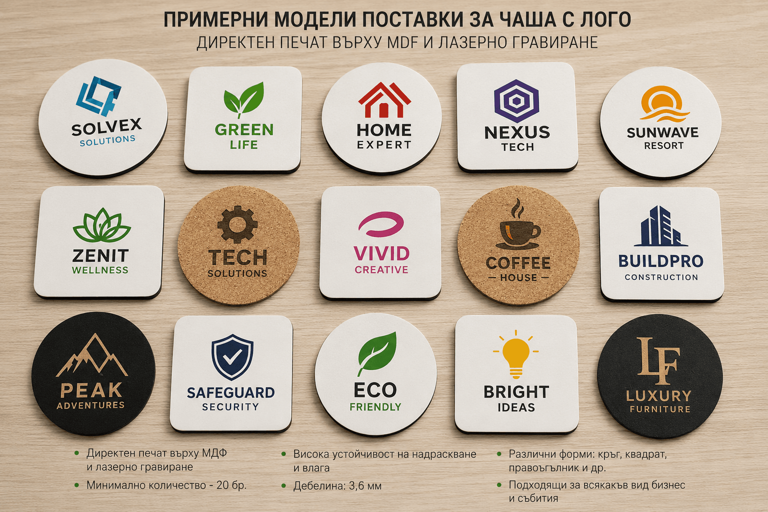 Поставки за чаши